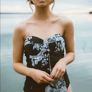 Albion floral one piece